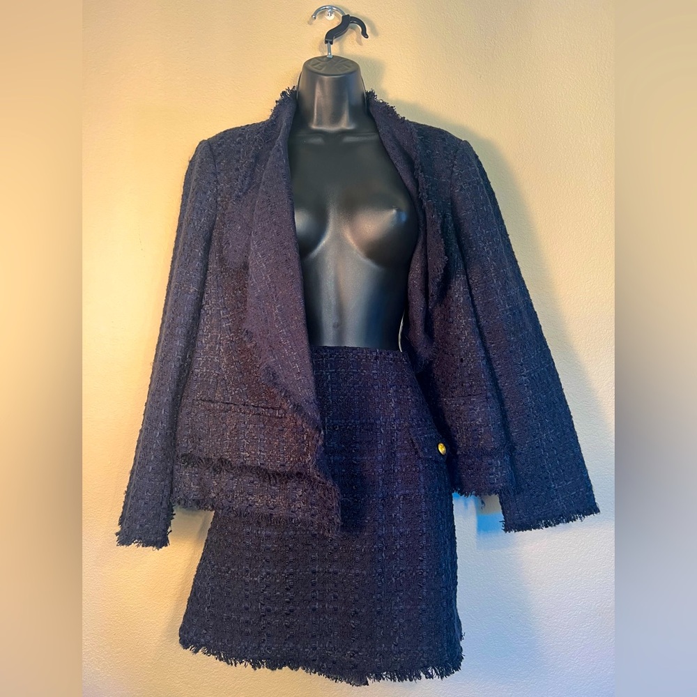 Express Boucle jacket and skirt L/12